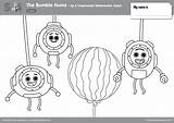 Bumble Nums Underwater Watermelon Coloring Supersimple sketch template