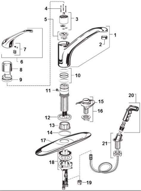 danze kitchen faucet parts dandk organizer