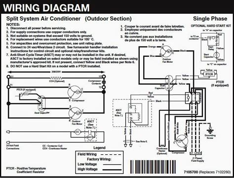 air conditioning wire diagram