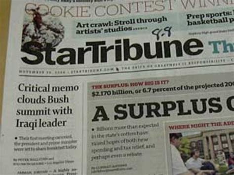 star tribune publisher  harm intended  transferring files mpr news