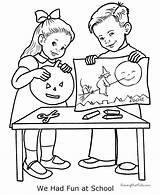 Coloring Halloween Pages Child Printable Happy Kids Kid Help Part Popular русский Printing Index Color sketch template