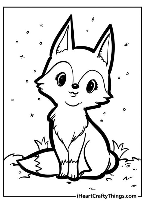 fantastic fox coloring pages   printables
