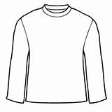 Sleeve Long Clipart Template Shirt Outline Tshirt Sleeves Sleeved Longsleeve Clip Templates Cliparts Top Coloring Men Pages Clipartbest Sweatshirt Clipground sketch template