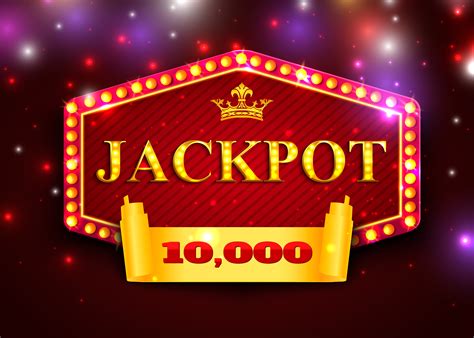 jackpot sign  marquee lights  casino gambling