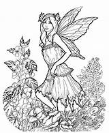 Coloring Pages Spring Adult Adults Printable Colouring Fairy Kids Intricate Abstract Coloringhome Beautiful Detailed Library Downloadable Getcolorings Popular sketch template