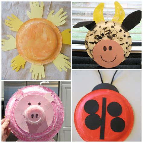 toddler approved  paper plate crafts activities  kids