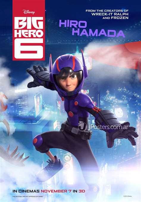 Character Posters For Marvel And Disney Animation S Big Hero 6