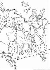 Prince Coloring Charming Pages Cinderella Getcolorings Printable sketch template