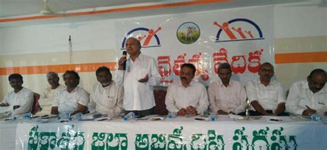 seminar calls  declaring prakasam district     district