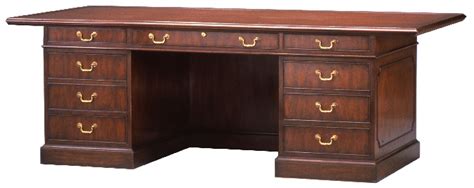 mahogany desk kittinger furniture