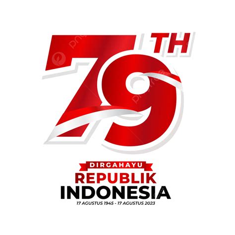 Gambar Logo Rasmi Pondok Ri 79 Tahun 2024 Dengan Teks Hari Kemerdekaan