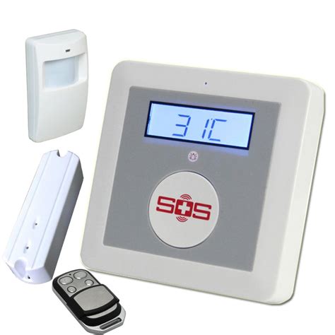 home alarm sos call temperature monitoring ios android app wireless gsm safety security alarm