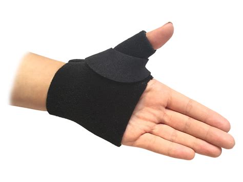 solace bracing black neoprene cmc thumb wrist injury arthritis support brace ebay