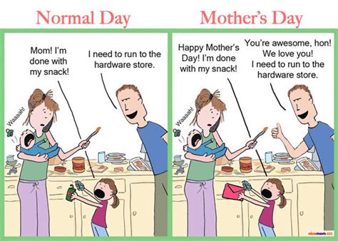 funny mothers day cartoons weneedfun