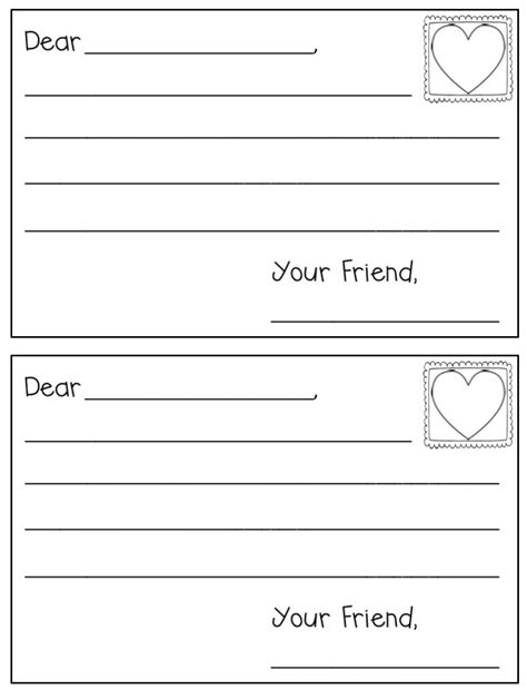 letter writing template freebielicious pinterest letter writing