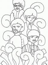 Beatles Submarine Getcolorings sketch template