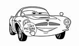 Coloring Pages Disney Cars Finn Mcmissile Movie Toddlers Kids Pixar Wuppsy Popular Boys Gif sketch template