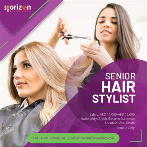 senior hair stylist horizon capital hr consultancy