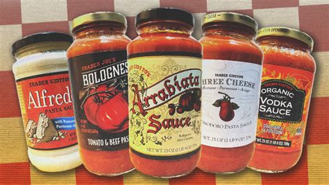 all 14 trader joe s pasta sauces ranked — from alfredo to bolognese