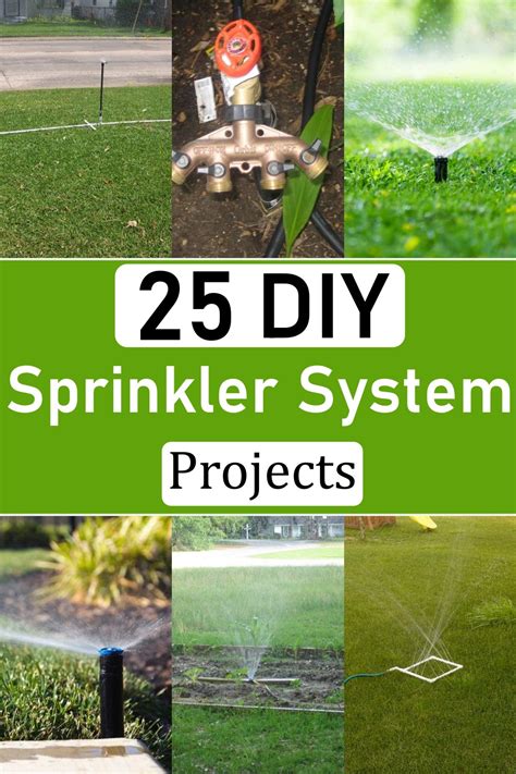 diy sprinkler system ideas  gardening craftsy