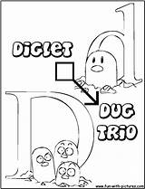 Dugtrio Coloring Pages Template sketch template