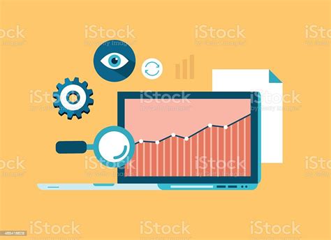 Concept Of Data Analysis Stock Illustration Download Image Now Eye