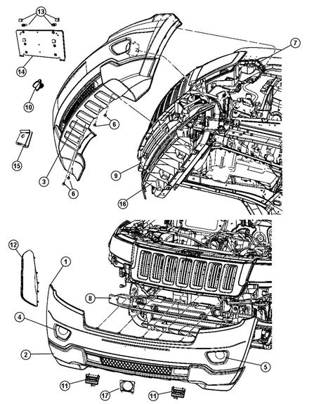 diagram  jeep grand cherokee parts diagram mydiagramonline
