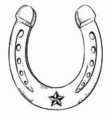 Horseshoe Horse Drawing Tattoo Drawings Clipart Horseshoes Pages Shoe Outline Tattoos Clip Wedding Cliparts Coloring Western Lucky Crab Google Herradura sketch template