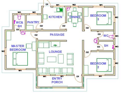 floor plan  bedroom house plans  kenya viewfloorco
