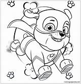 Patrol Paw Coloring Rubble Pages Super Hero Pups Mighty Colouring Sea Printable Cute Coloringpagesonly Print Superhero Color Online Sheets Kids sketch template