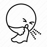 Spitting Sneeze Cough Spit sketch template