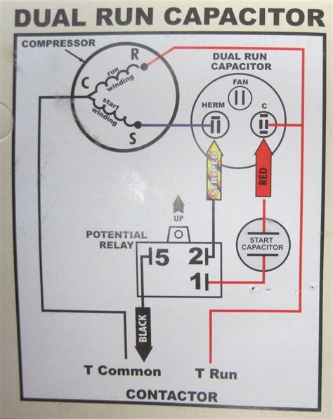 air conditioner hard start kit wiring diagram