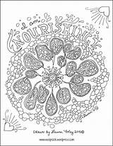 Breastfeeding Coloring sketch template