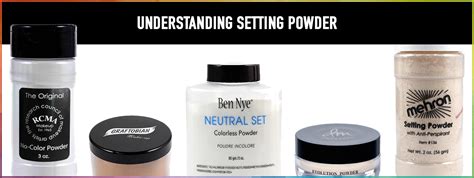 finishing powder  setting powder whats  difference camera ready cosmetics