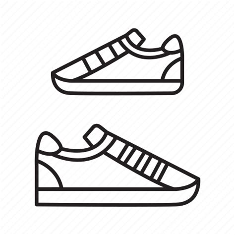 workout running sneakers shoes trainers icon   iconfinder