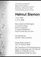 Image result for Helmut Siemon. Size: 135 x 185. Source: trauer.hna.de