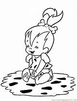 Coloring Pages Pebbles Flintstones Flintstone Printable Bam Bambam Print Color Log Fred Ed4c Kids Cartoons Smiling Baby Characters Online Colouring sketch template