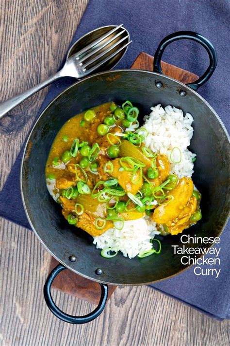 chinese chicken curry takeaway style recipe cooked chicken recipes