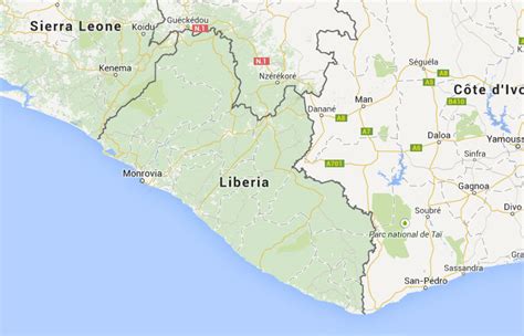 ﻿mapa De Liberia﻿ Donde Está Queda País Encuentra