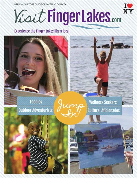 Finger Lakes Visitors Connection Publishes “jump In The Official