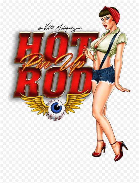 Image Of Hot Rod Pinup Kustom Kulture Rat Rod Pin Up Png Pin Up Girl
