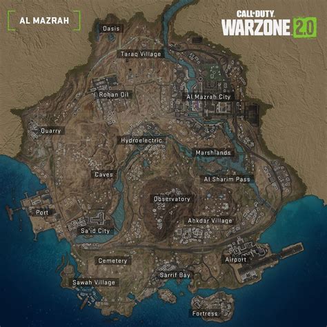 warzone  map   pois revealed