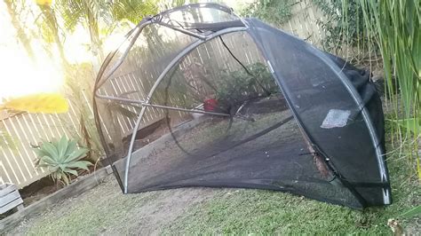 upcycled   trampoline   soccer net  trampoline outdoor gear arty tent upcycle