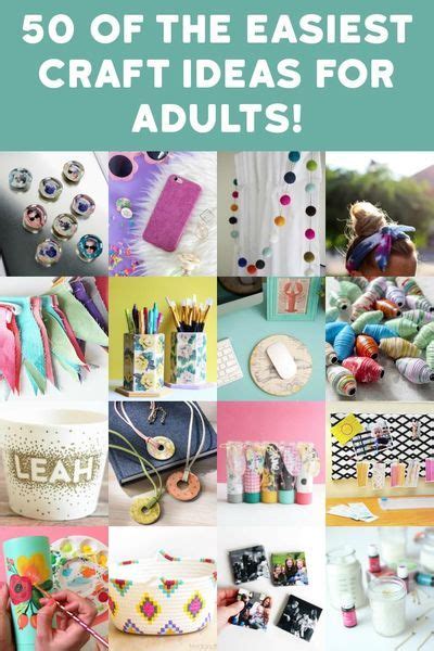 easy crafts for adults 50 great ideas to try artofit