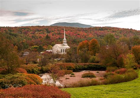 stowe vermont beautiful town  stowe vt usa vermont stowe