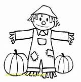 Scarecrow Coloring Getdrawings Scary Pages sketch template