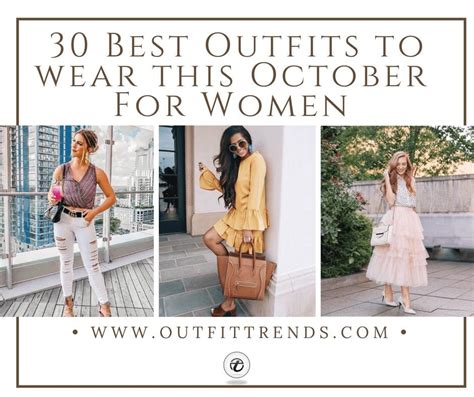 trending outfits  wear  october month