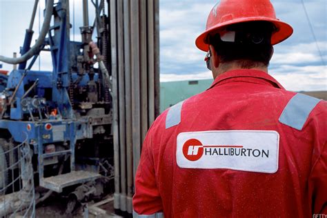 halliburton rises slightly  revenue jump thestreet
