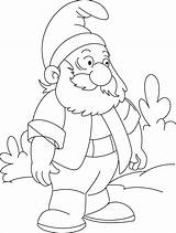 Coloring Gnome Pages Garden Fluffy Printable Beard Getdrawings Getcolorings Designlooter 397px 88kb Color sketch template