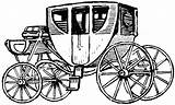 Stagecoach Clipart Coach Stage Clip Horses Old Etc Cliparts Passenger Cart Clipground Tiff Usf Edu Small Medium Library sketch template